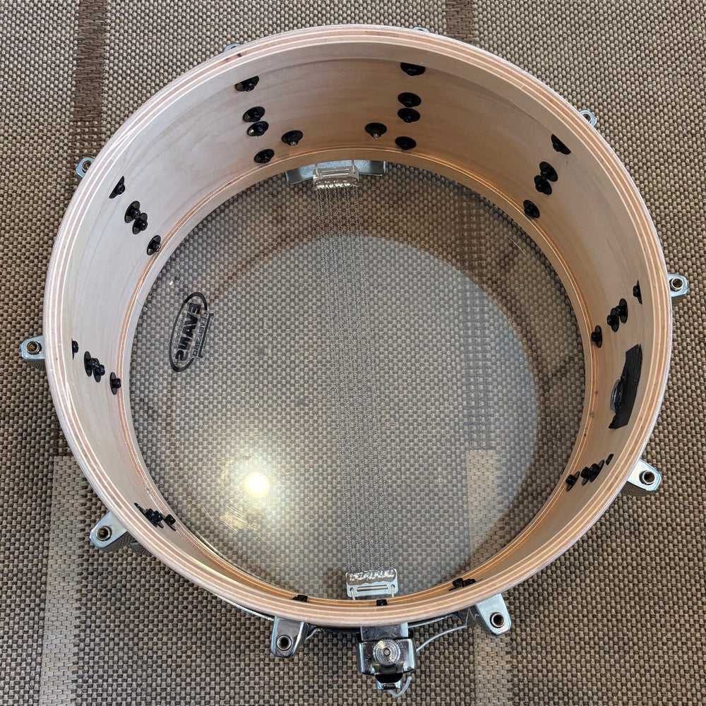 Pearl Masters Custom MMX 6.5 x 14 snare drum Black/ Caisse claire noire - Used/usagée