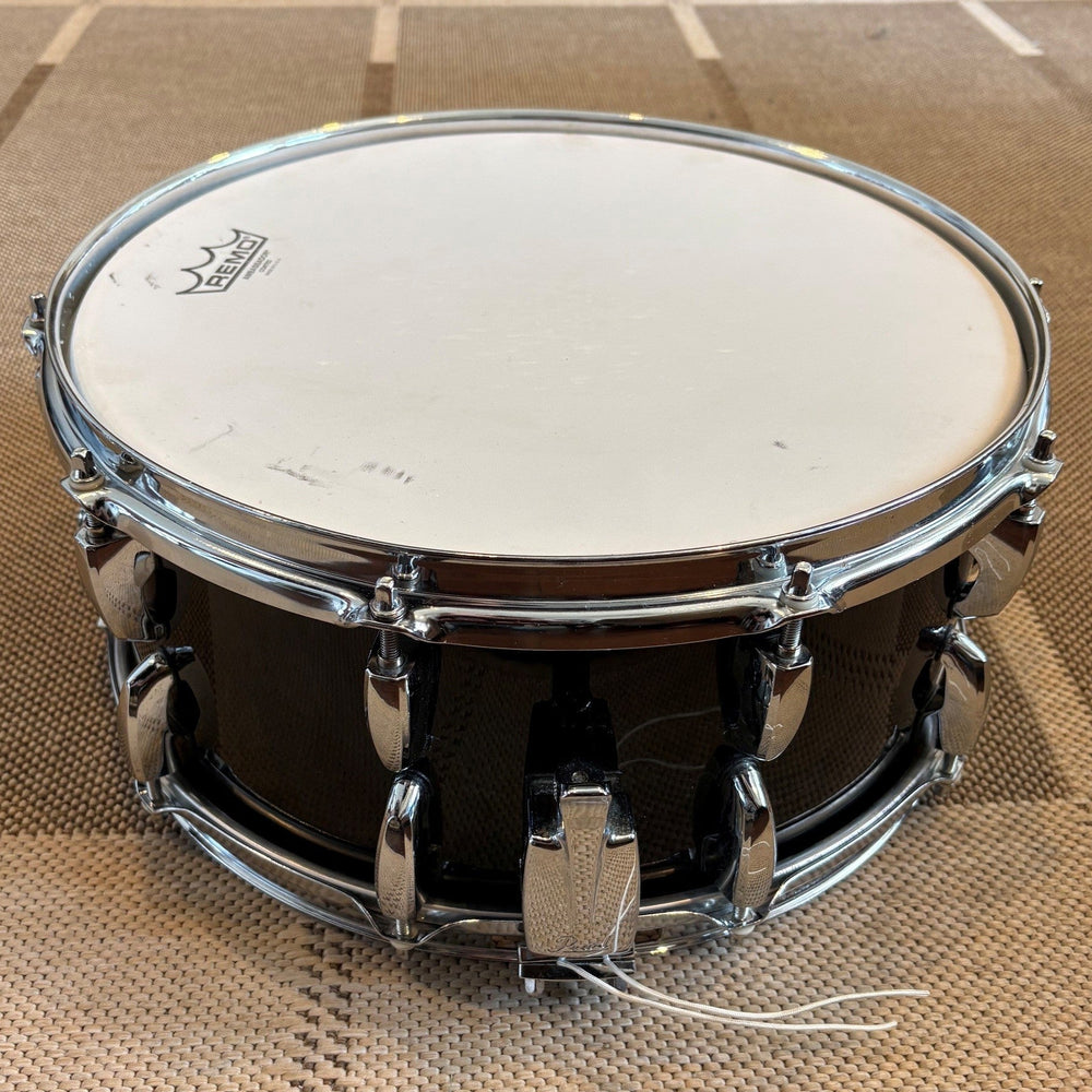 Pearl Masters Custom MMX 6.5 x 14 snare drum Black/ Caisse claire noire - Used/usagée