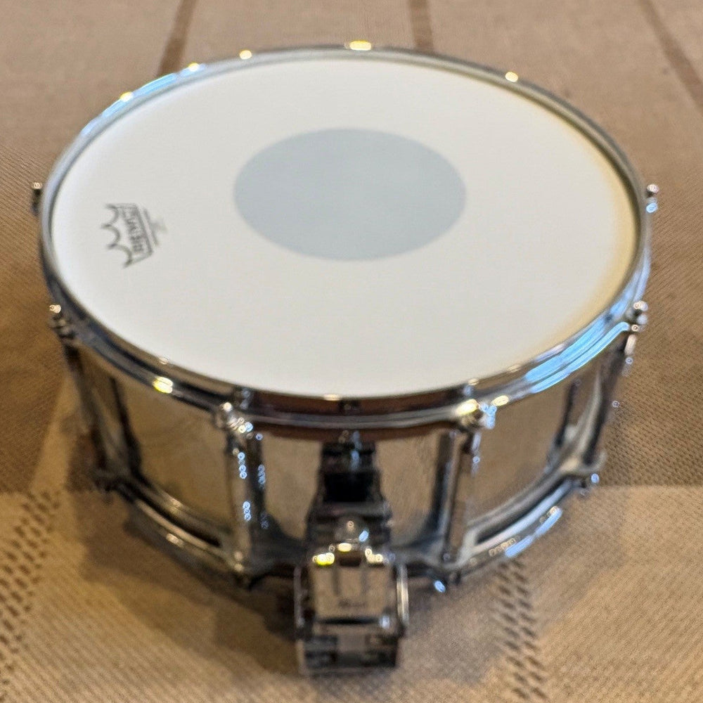 Pearl snare drum free floating steel shell 14x6.5/caisse claire - used/usagée