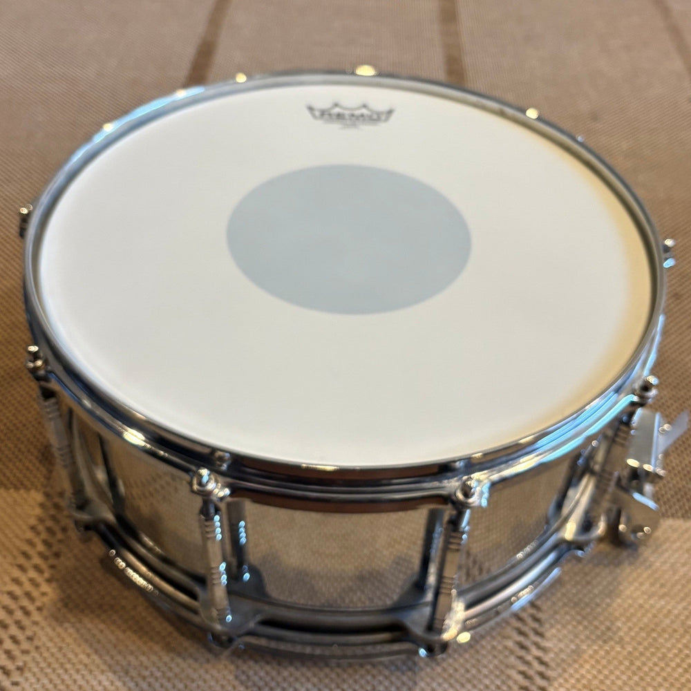 Pearl snare drum free floating steel shell 14x6.5/caisse claire - used/usagée