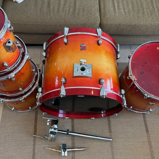 Premier XPK Sunburst drum set kit/Ensemble de tambours - used/usagé