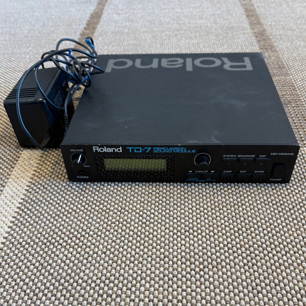 Roland electronic drum module td-7 - used/usagé