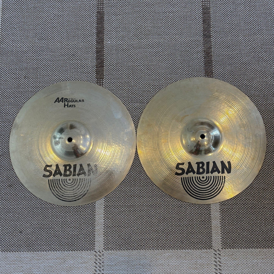 Sabian AA 14 Inch Medium Hi Hats 21402 - used-usagées