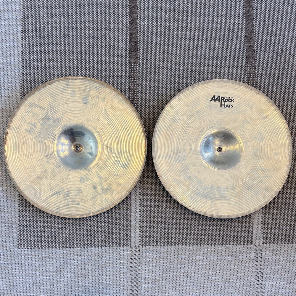 Sabian AA Rock Hi Hats 14 Cymbales 21403 - used/usagée