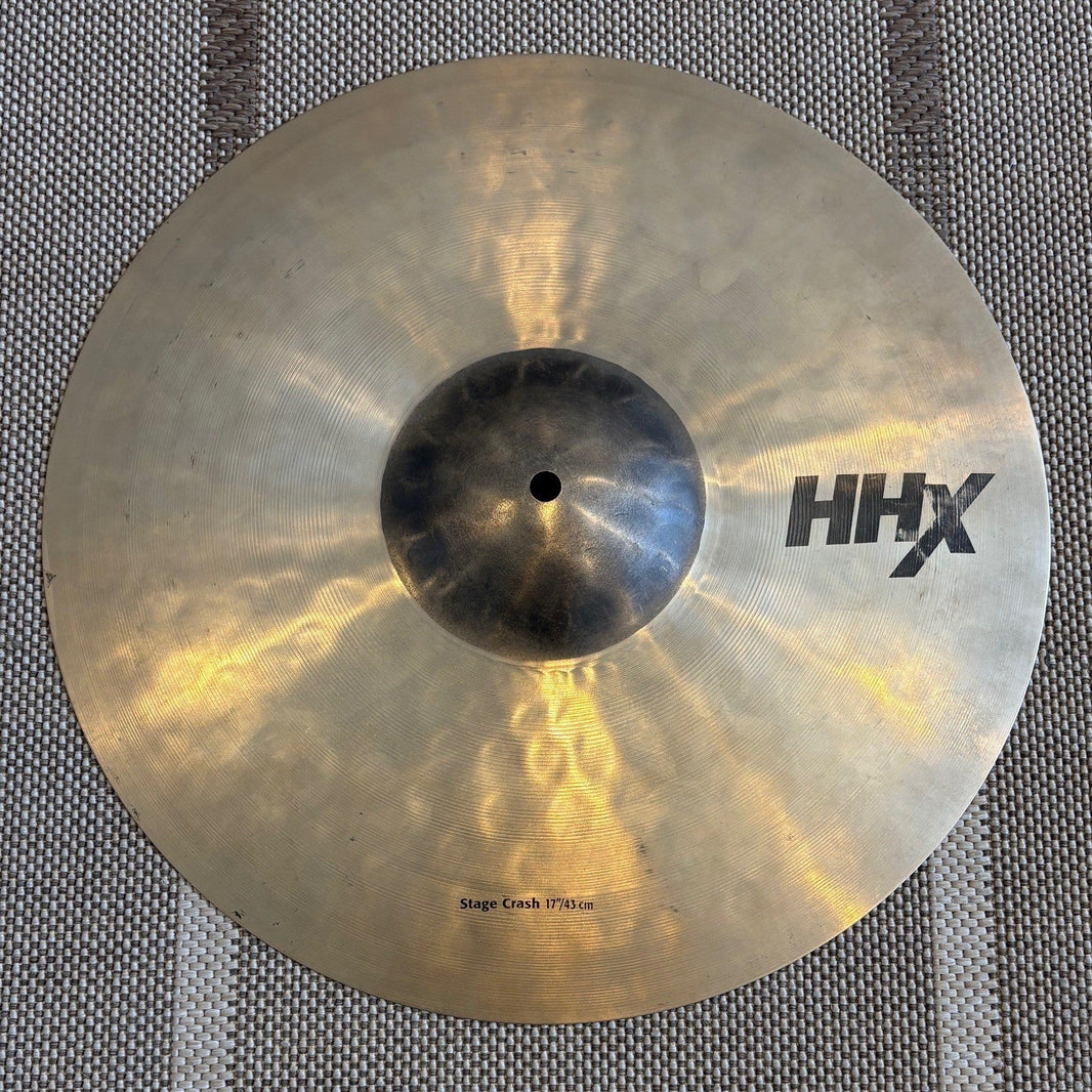 Sabian Cymbale 17 HHX stage Crash - used/usagée