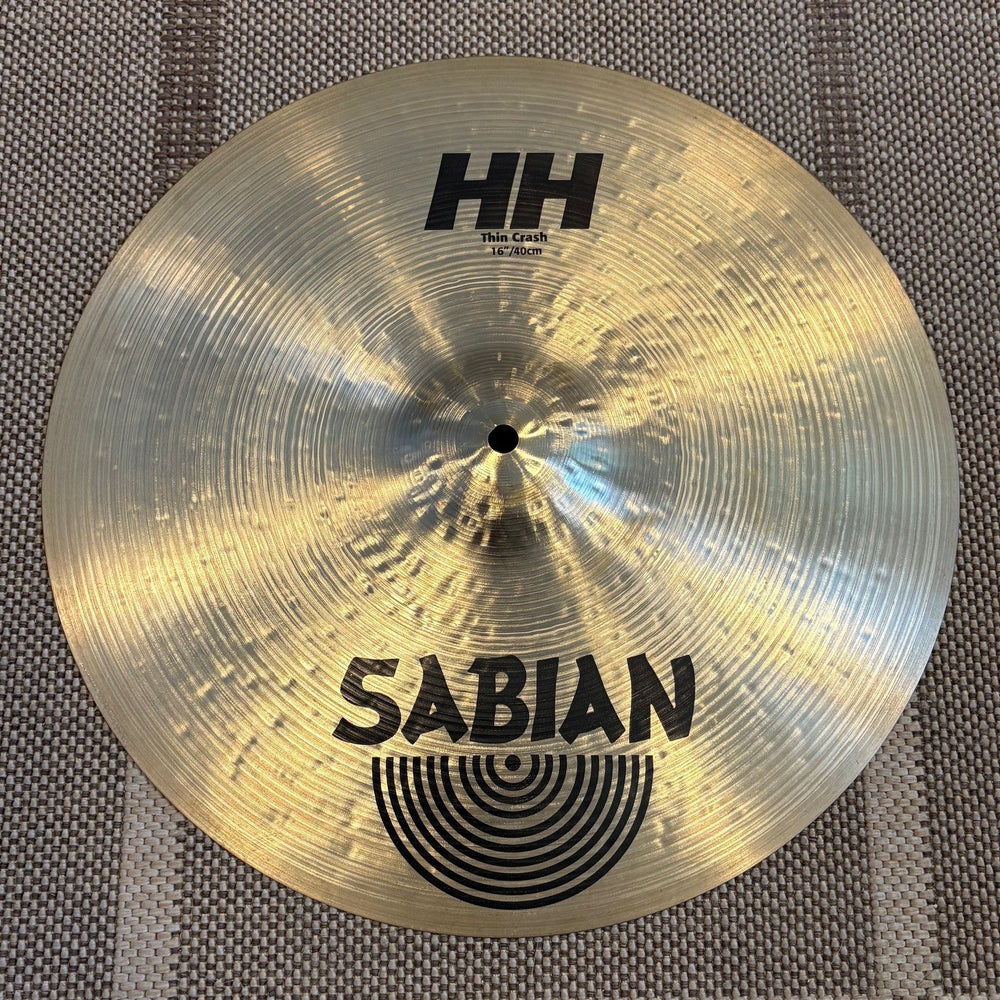 Sabian Cymbale HH thin crash 16 pouces 11606 - used/usagée