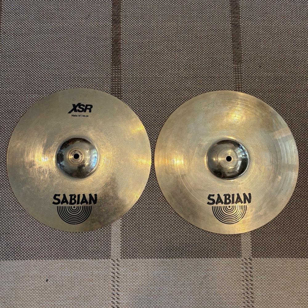 Sabian Cymbales XSR Hi-hats 14 XSR1402B - used/usagées