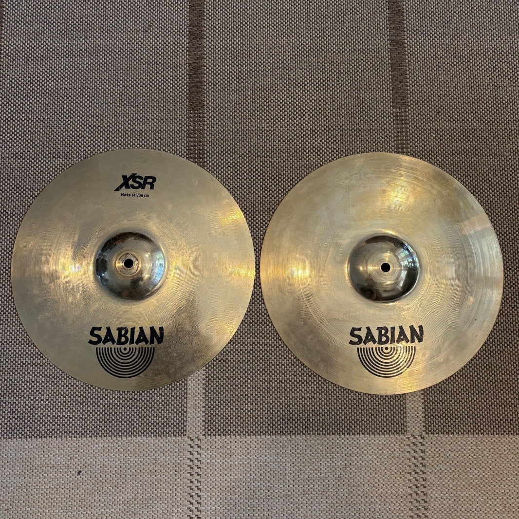 Sabian Cymbales XSR Hi-hats 14 XSR1402B - used/usagées