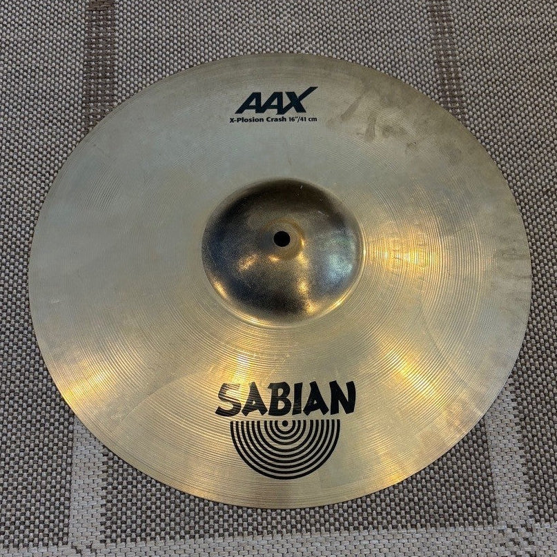 Sabian cymbale X-Plosion crash aax 16 21687XB - used/usagée