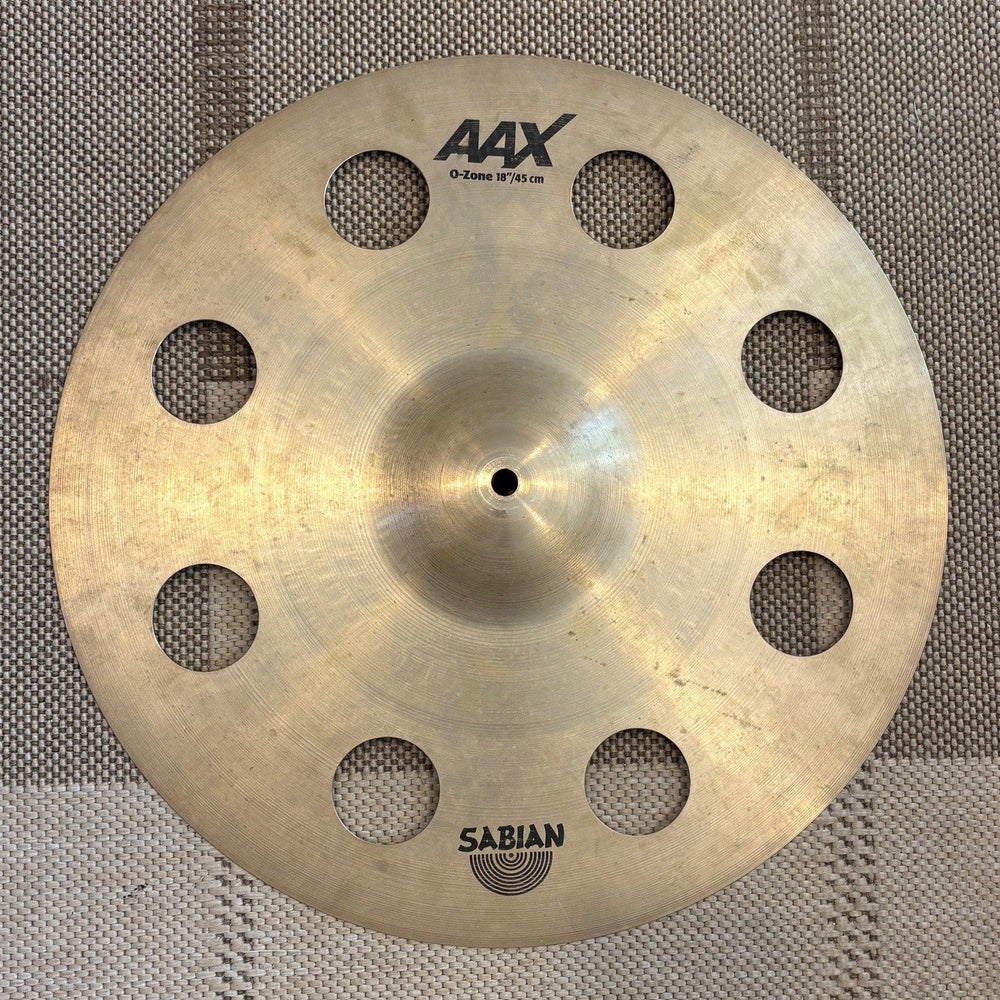 Sabian cymbale 18 AAX O-Zone Crash 21800X - used/usagé