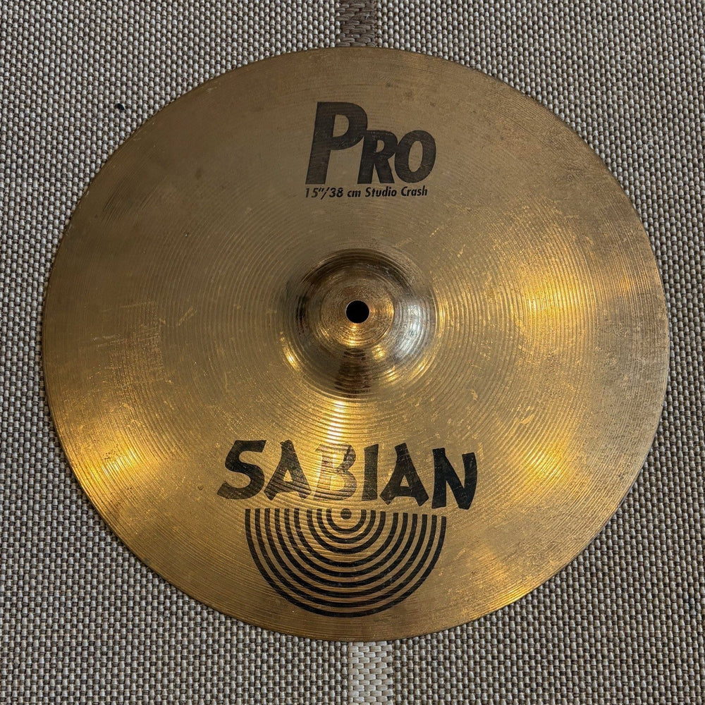 Sabian cymbale Pro crash 15 - used/usagée