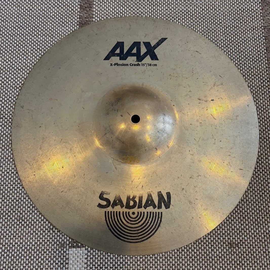 Sabian cymbale crash 15 aax plosion - used/usagée