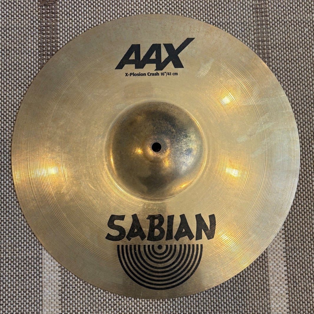 Sabian cymbale crash 16 AAX plosion 21687XB - used/usagée