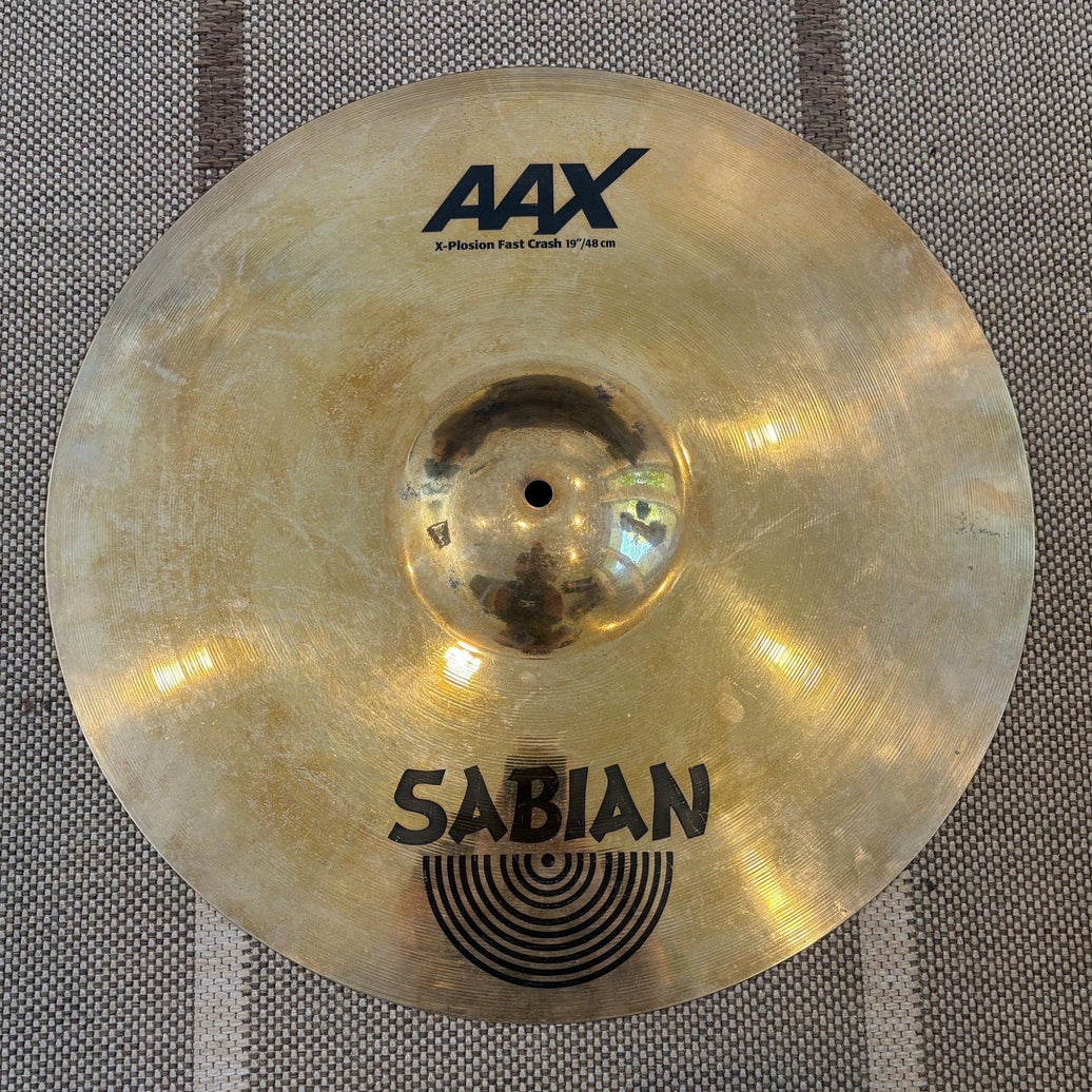 Sabian cymbale Fast crash AAx Plosion 19 - used/usagée