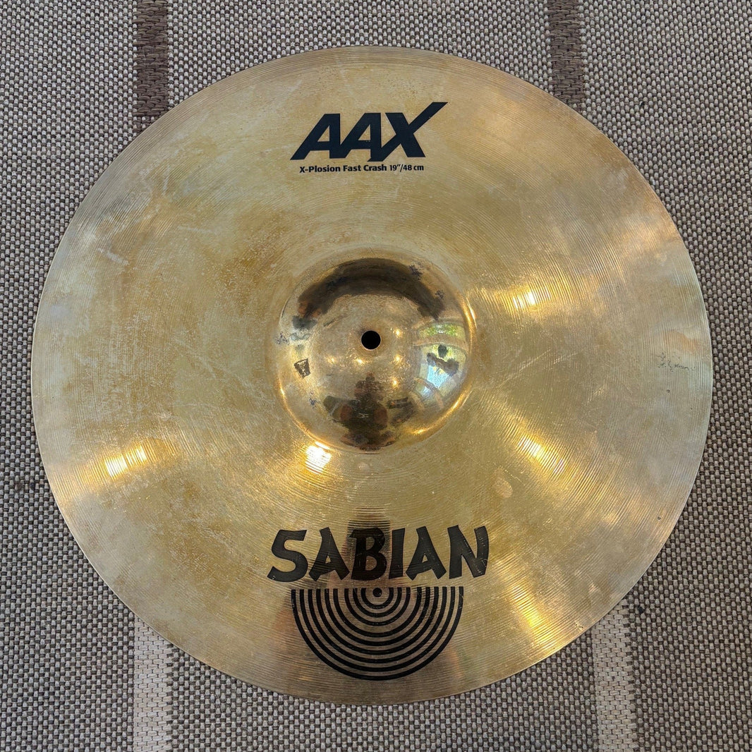 Sabian cymbale Fast crash AAx Plosion 19 - used/usagée
