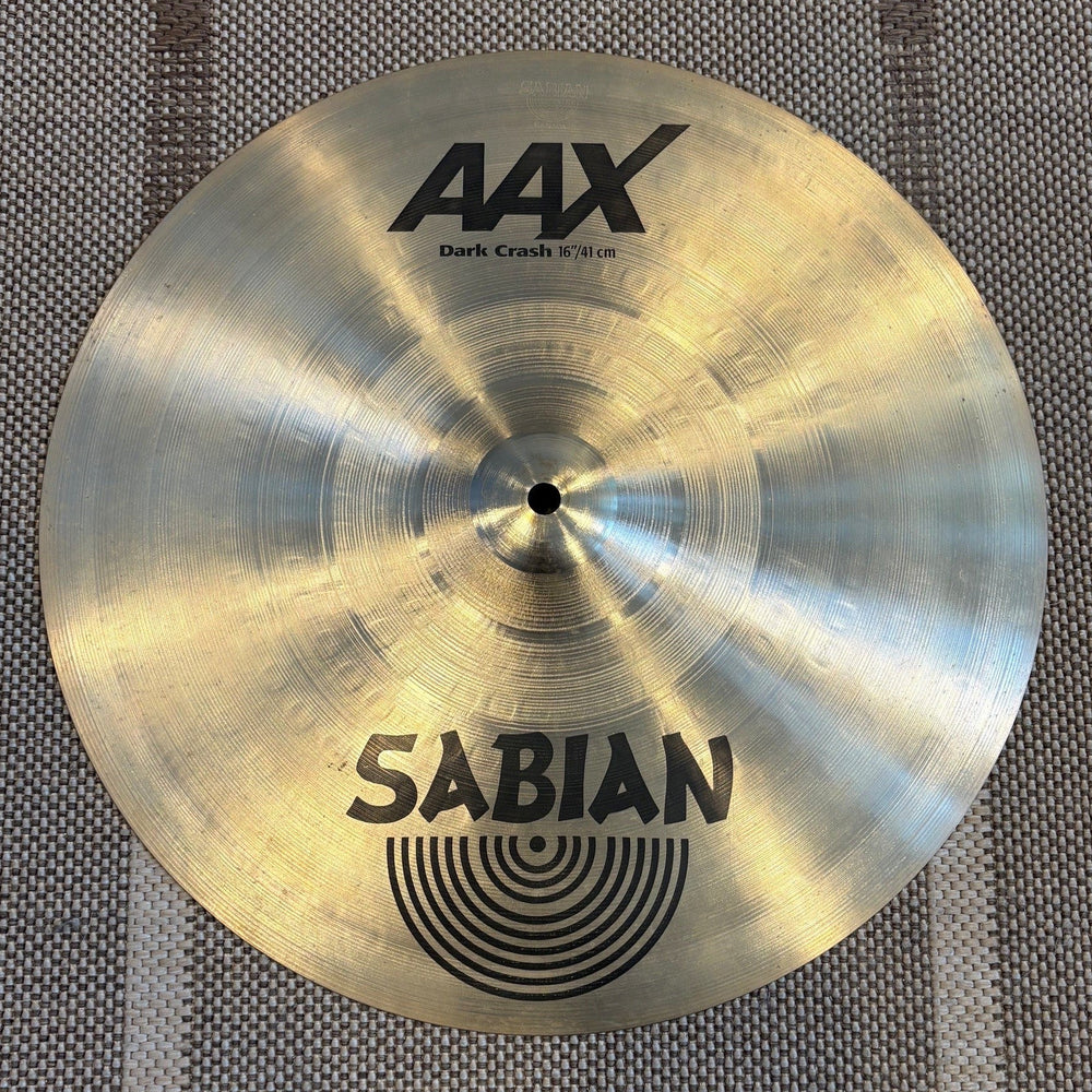 Sabian cymbale Dark crash 16 AAX 21668X - used/usagée