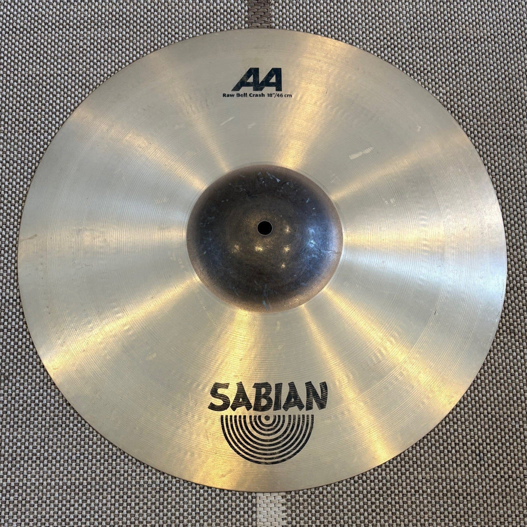 Sabian cymbale crash AA 18 Inch Raw Bell 2180772 - used/usagée
