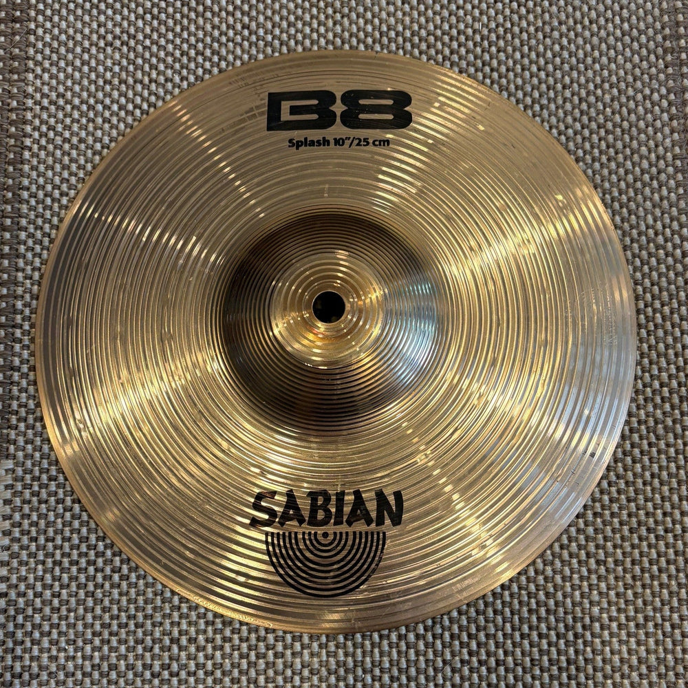 Sabian cymbale splash 10 b8 - used/usagée
