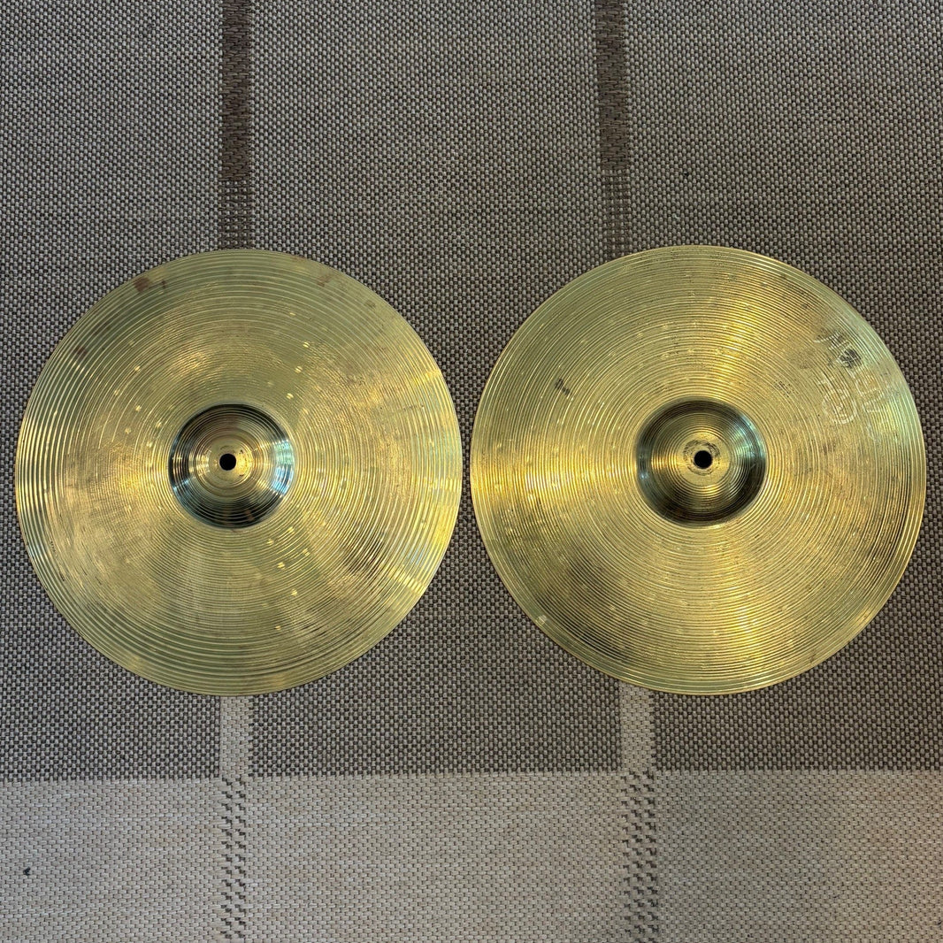 Solar sabian cymbal brass 14 hi-hat - used/usagées