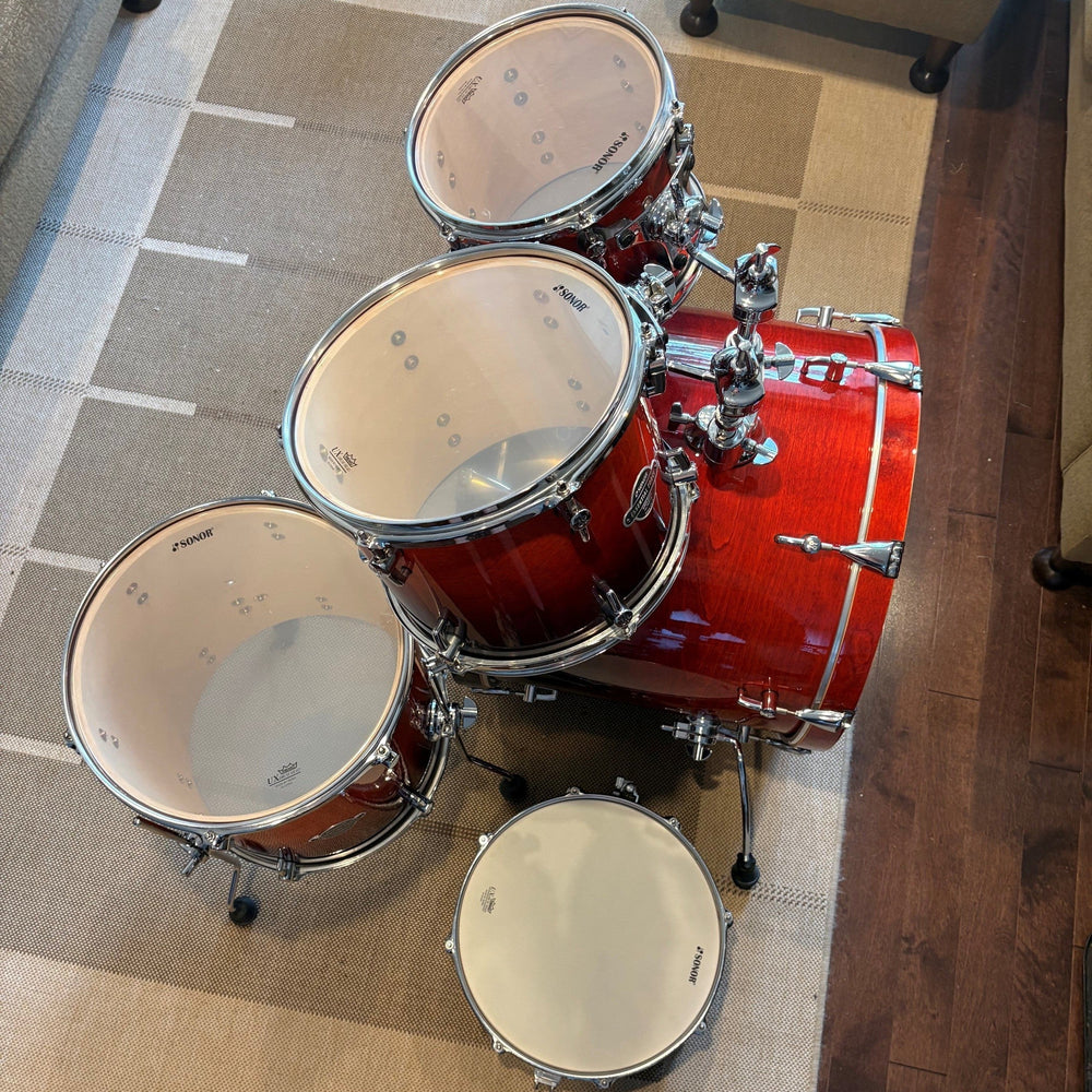 Sonor essential force serie 5 pcs drum set/ série ensemble de 5 tambours - used/usagé