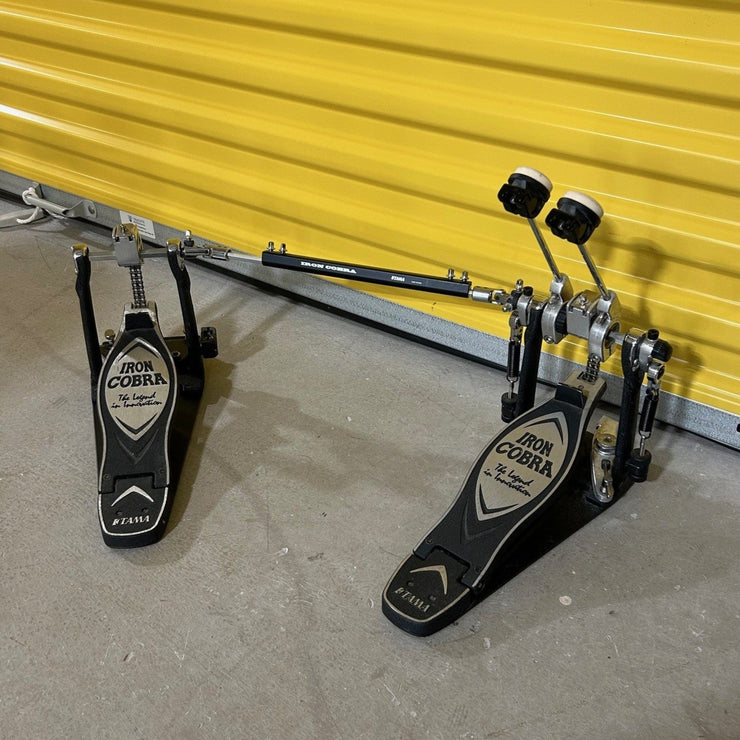 Tama Iron Cobra 900 Power Glide Twin Bass Drum Pedal HP900PWN - used-usagé