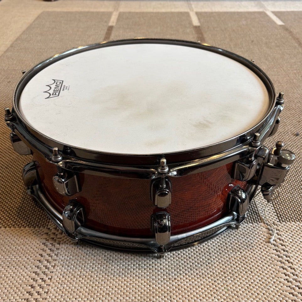 Tama LGB146NQB SLP G-Bubinga - snare drum / Caisse claire - 14" x 6 - used/usagée