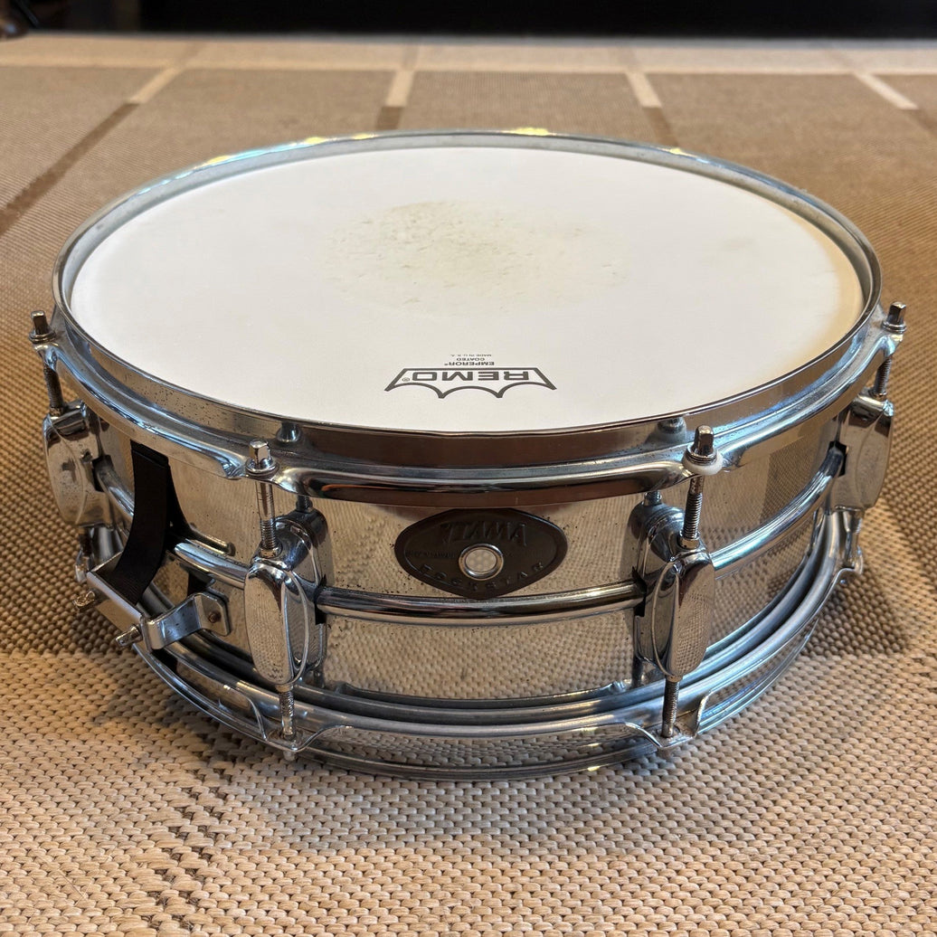 Tama Rockstar snare drum steel/acier 14x5 used