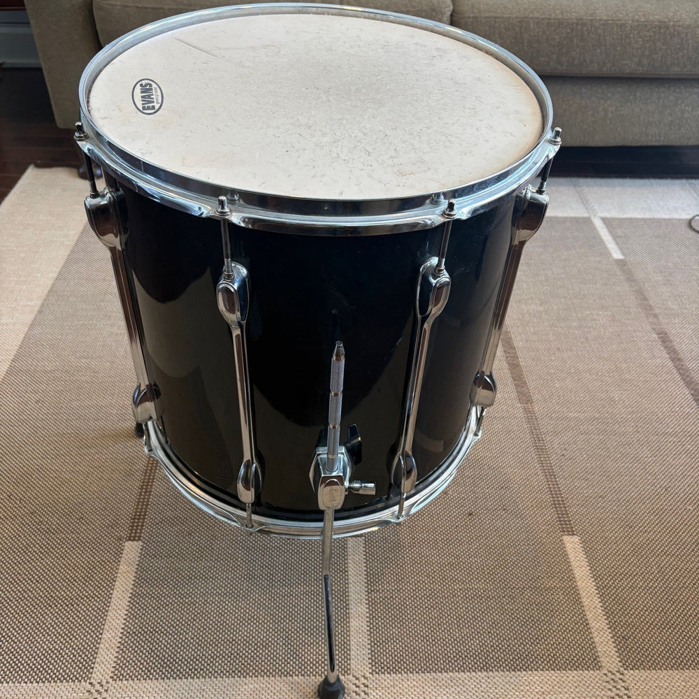 *Tama rockstar floor tom 16x16 black/noir - used/usagé