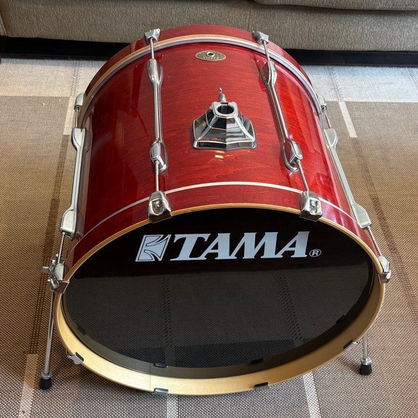 Tama rockstar bass drum 22 red maple - used/usagé