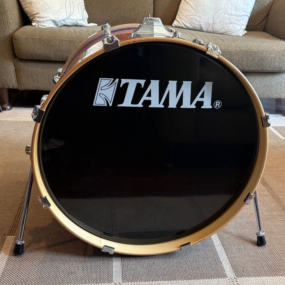 Tama rockstar bass drum 22 red maple - used/usagé