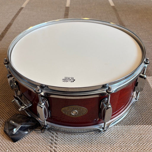 Tama rockstar snare drum red wood/caisse claire en bois rouge 14x5 - used/usagé