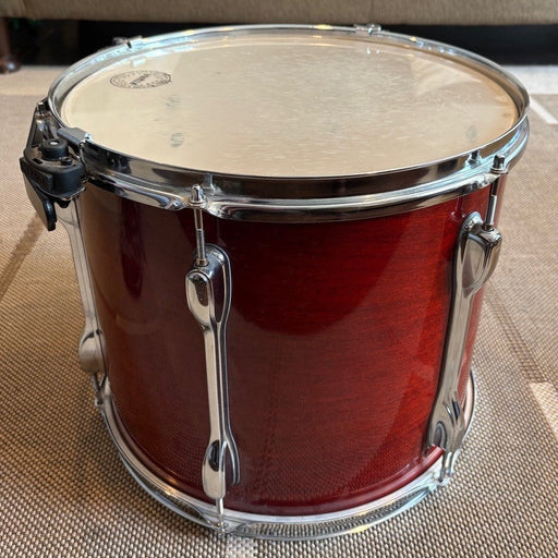 Tama rockstar tom 14x12 red wood - used/usagé