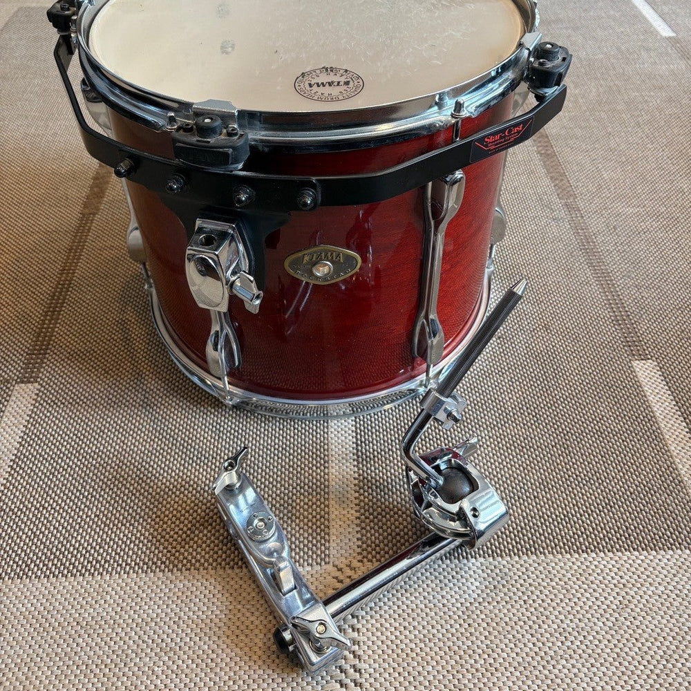 Tama rockstar tom 14x12 red wood - used/usagé