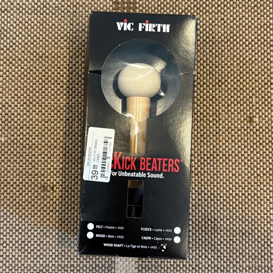 Vic Firth Beaters, Wood Shaft / Maillet pour pédale de bass drum - used/usagé