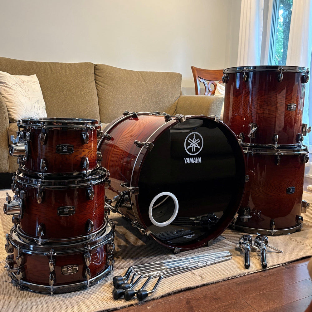 Yamaha Live Custom Oak drum set/Batterie en chêne 6 pcs - used/usagée