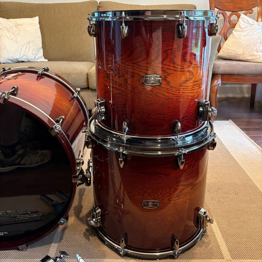 Yamaha Live Custom Oak drum set/Batterie en chêne 6 pcs - used/usagée