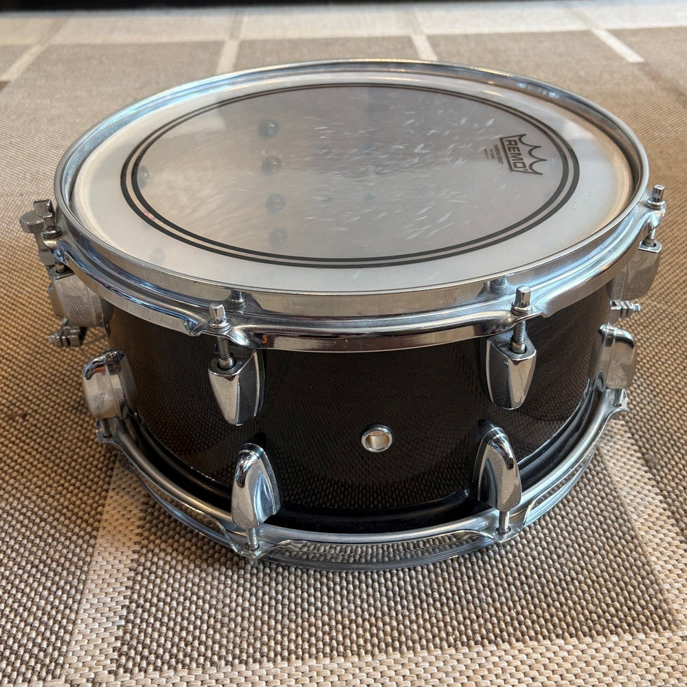 Yamaha "Musashi Oak Snare Drum Transparent Black" 13 x 6.5 - used/usagé