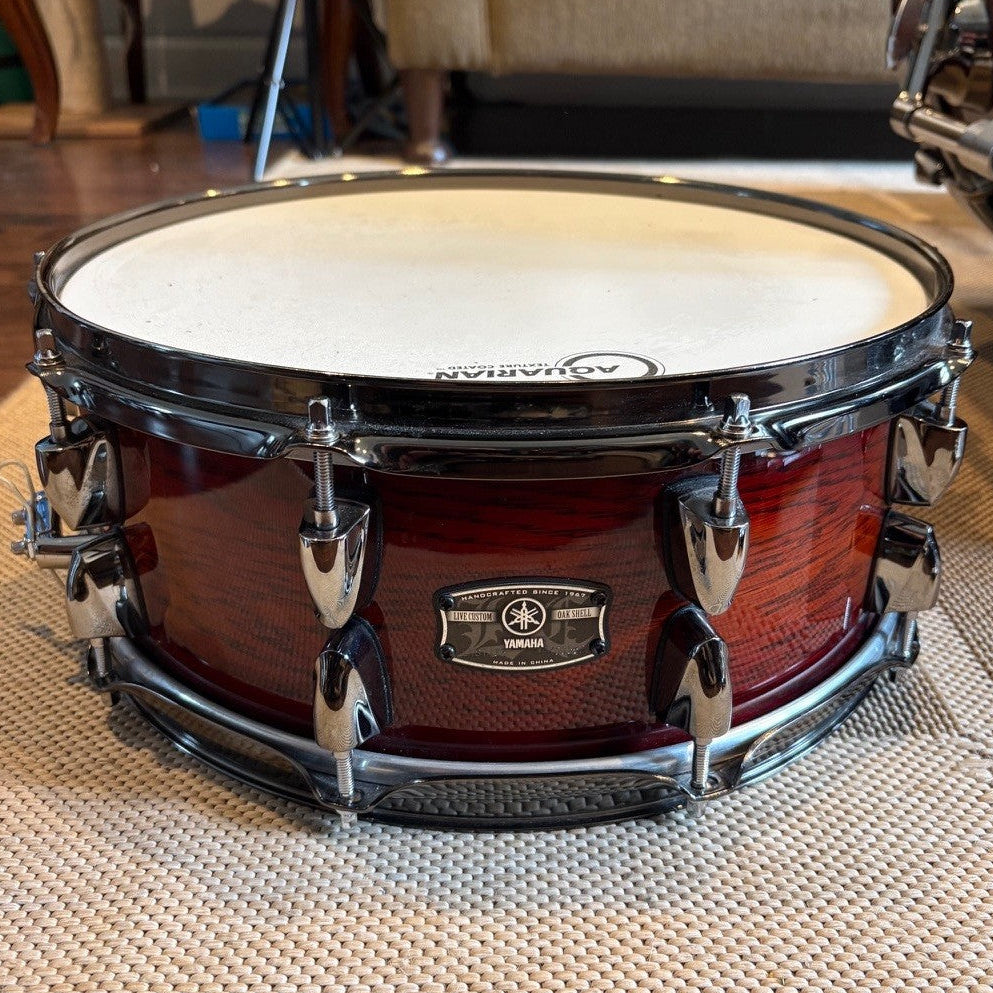 Yamaha Live Custom Oak drum set/Batterie en chêne 6 pcs - used/usagée