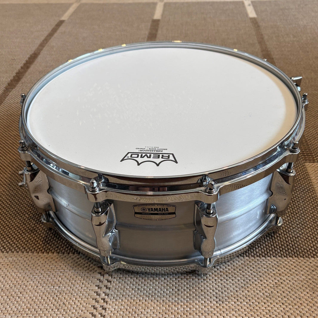 Yamaha snare drum/Caisse claire, Recording Custom aluminium 5.5x14 RAS1455 - used/usagée