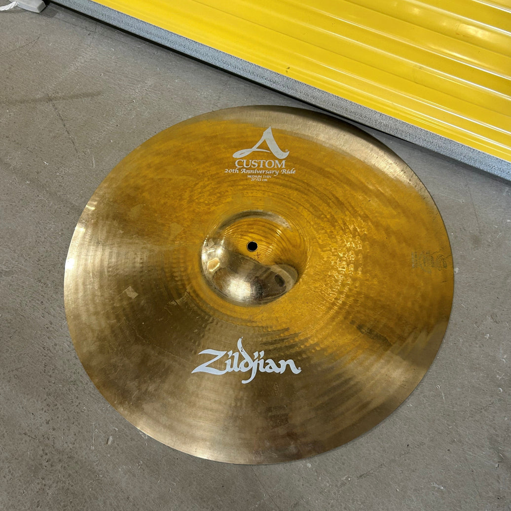Zildjian 21″ A CUSTOM 20TH ANNIVERSARY RIDE A20822 - used/usagé
