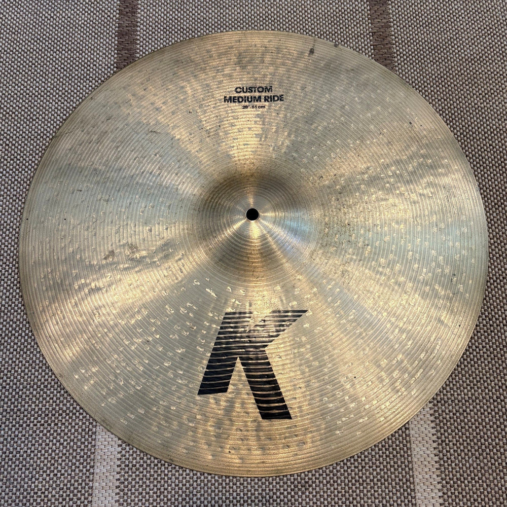 Zildjian K0854 K Cymbale Custom Medium Ride 20 - used/usagé