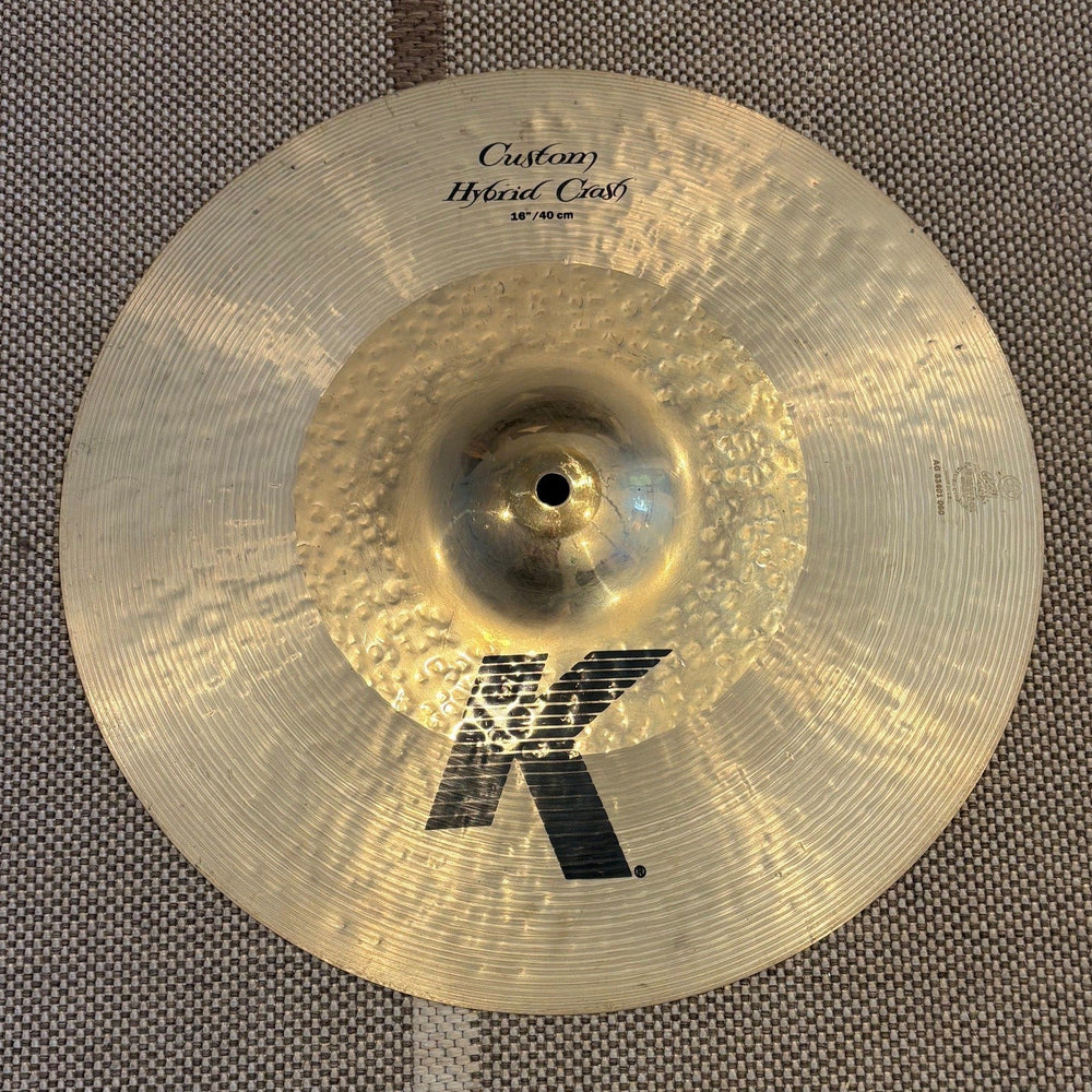 Zildjian K Custom Hybrid Crash 16 pouces K1216 - used/usagée