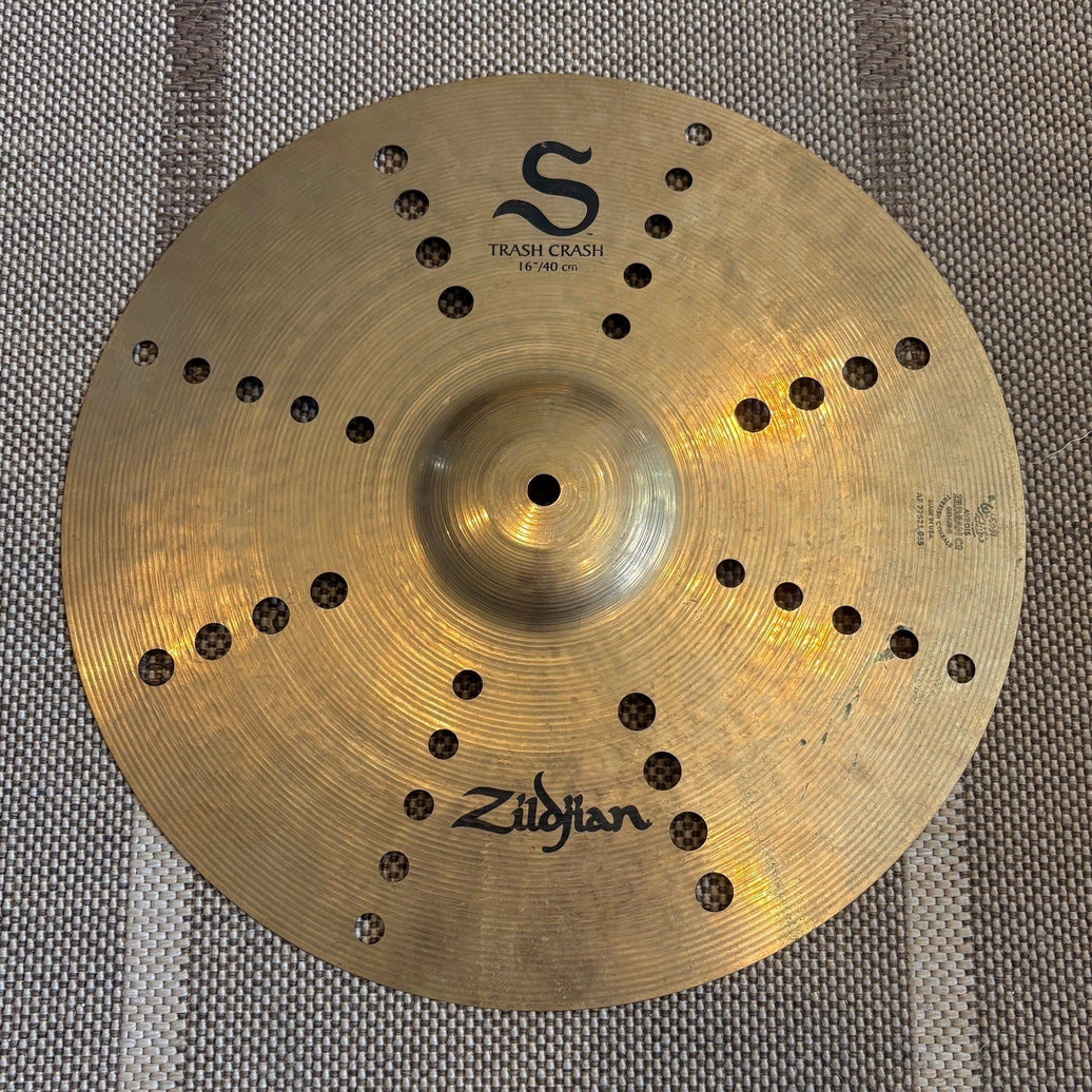 Zildjian cymbal S trash crash 16 S16TCR - used/usagée