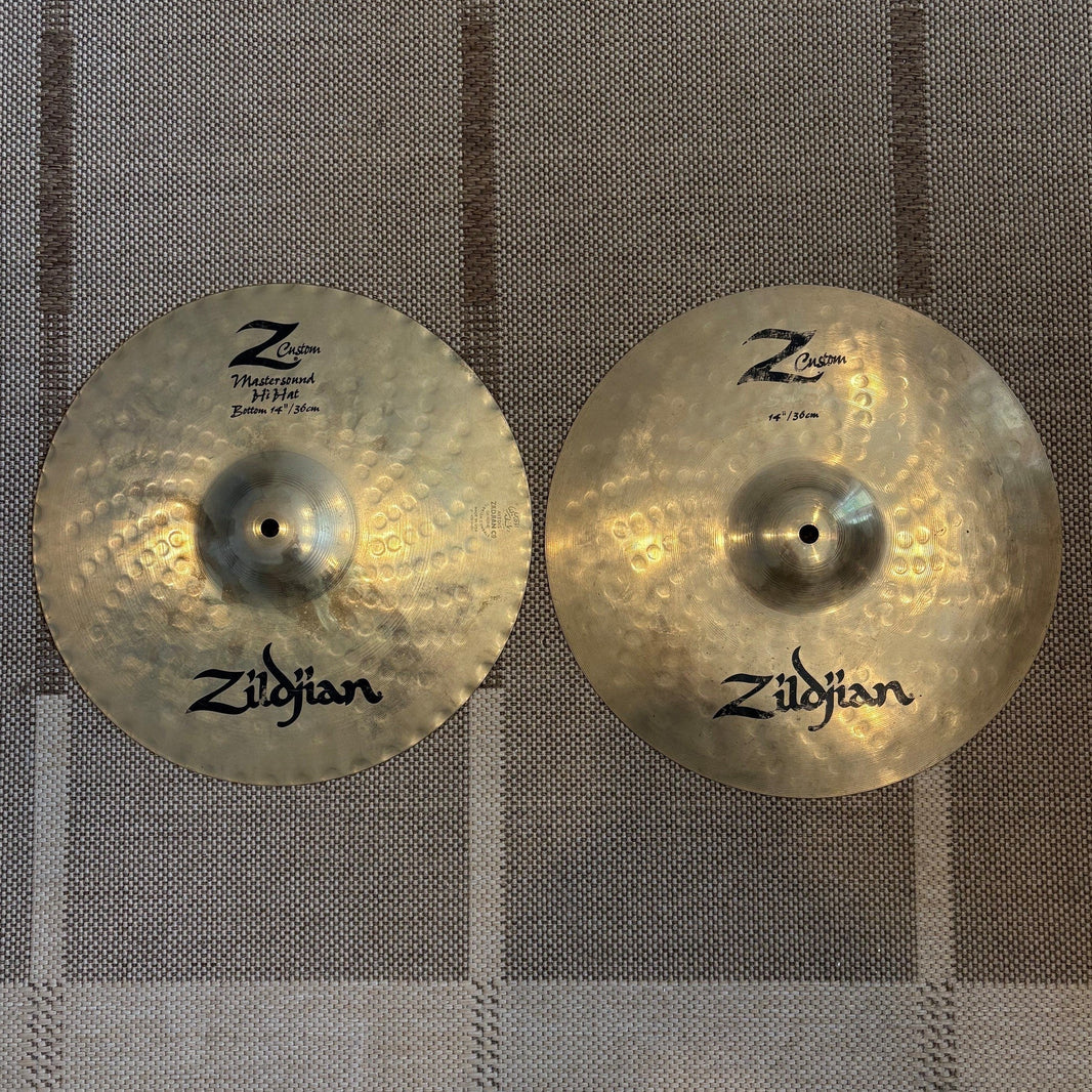 Zildjian cymbal Z Custom 14 Mastersound Hi Hats Z40814 - used/usagées