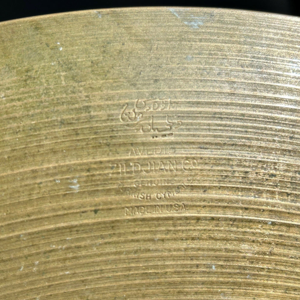 Zildjian cymbale crash/ride 20 avec trous pour rivets - used/usagée