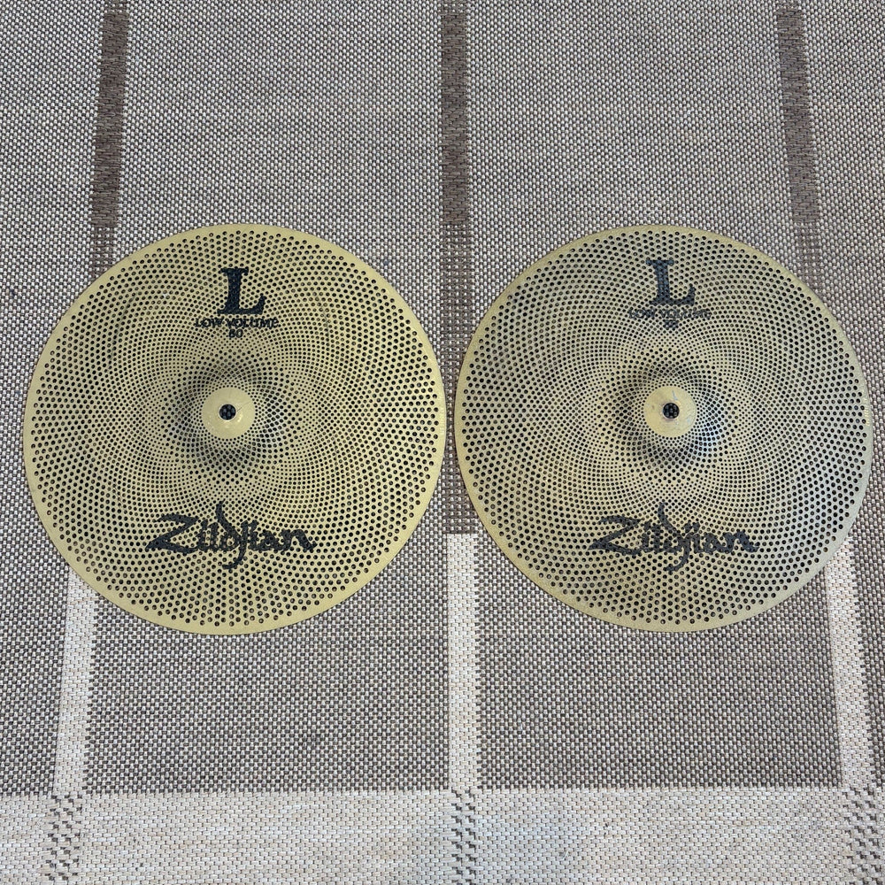 Zildjian cymbales low volume/cymbales Bas volume 14 L80 Low Volume HiHats - used/usagées