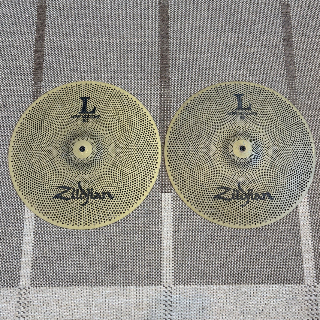 Zildjian cymbales low volume/cymbales Bas volume 14 L80 Low Volume HiHats - used/usagées