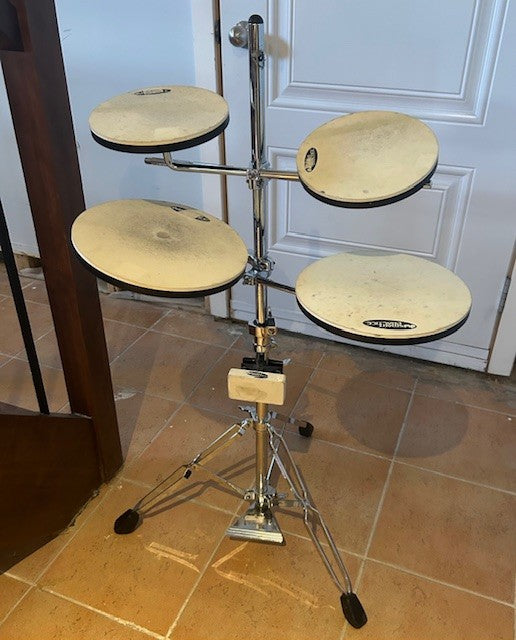 DW go anywahere practice pads -used/usagée