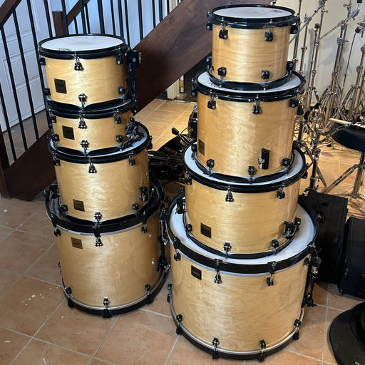 GMS custom drums maple/érable set 8 pièces - used/usagé