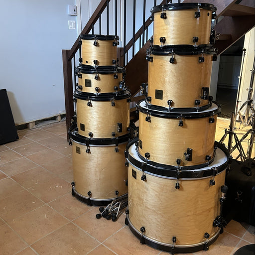 GMS custom drums maple/érable set 8 pièces - used/usagé